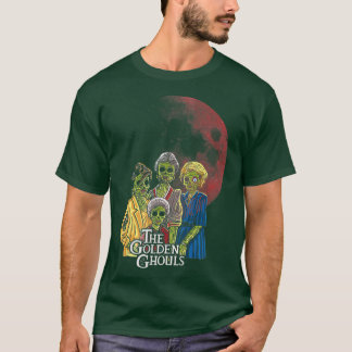 Camiseta O Ouro Ghouls Halloween Zombie Inspirou Art Fu