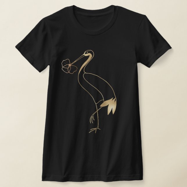 Camiseta O Ouro Pelican (Postura )