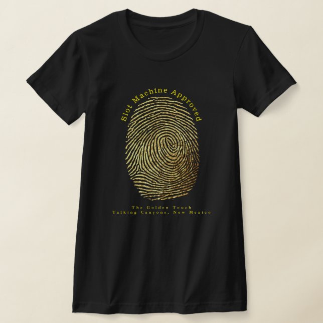 Camiseta O Ouro Tocando Canhões, Novo México T-Sh (Postura )