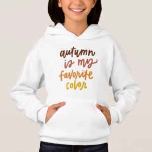 Camiseta "O Outono É Minha Cor Favorita"