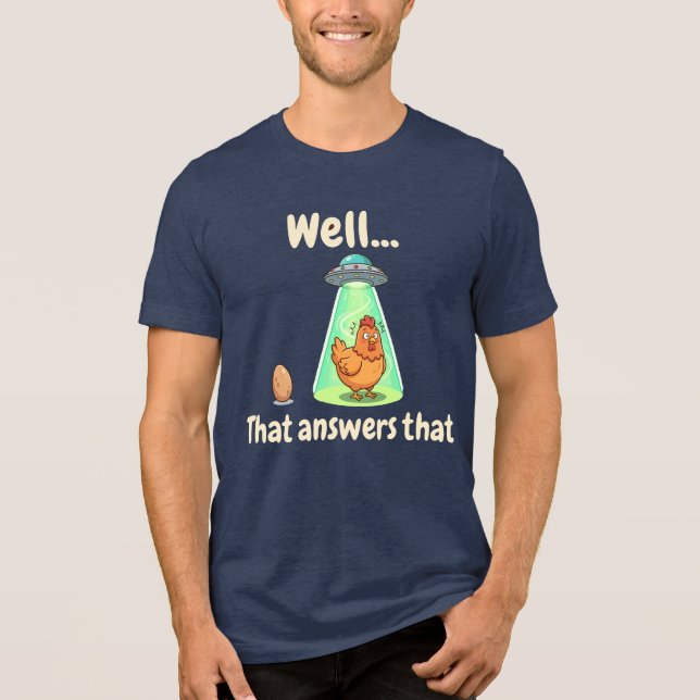 Camiseta O Ovo ou a Galinha (Frente)