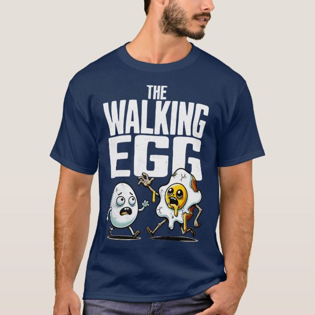 CAMISETA O OVO QUE ANDA (Frente)