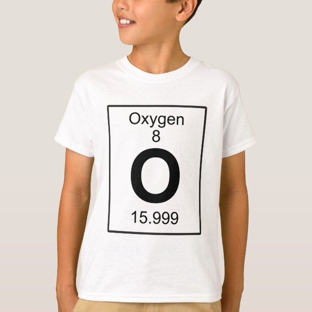 Camiseta O - Oxigênio (Frente)