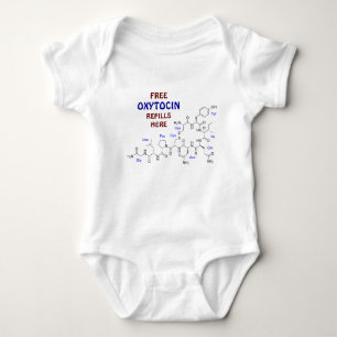 Camiseta O Oxytocin livre reenche aqui o geek da molécula