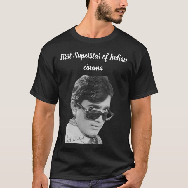 Camiseta O Padrão de Estrela de Cinema (Frente)