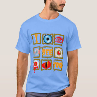 Camiseta O Padrão e Presentes dos 6 Olhos que Vejo em Você