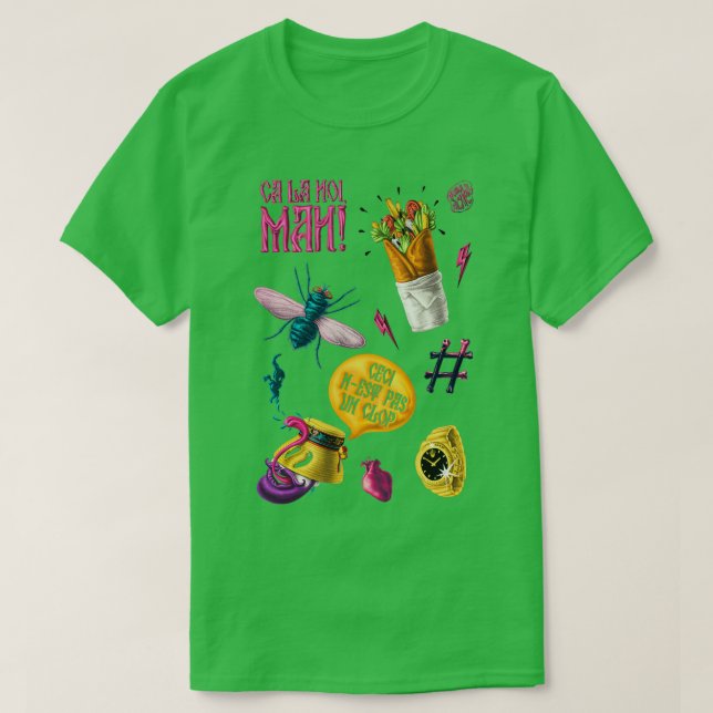 Camiseta O padrão HOMEY (Frente do Design)