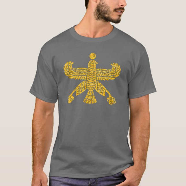 Camiseta O padrão persa de Cyrus o excelente (Frente)