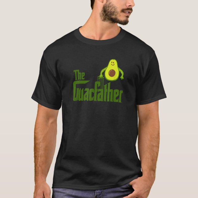 Camiseta O Padre Guac Funny Guacamole Avocado Lover Gift (Frente)