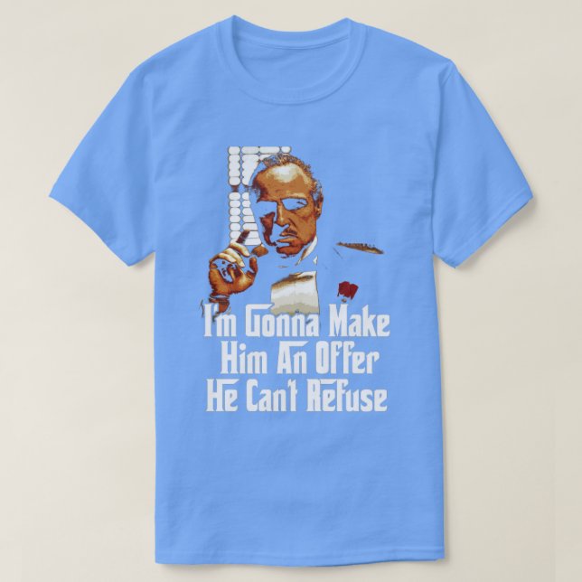Camiseta O padrinho (Frente do Design)