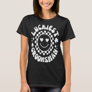 Camiseta O Padrinho de casamento Mais Sortudo Vai Ficar Com