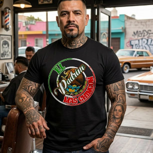 Camiseta O Padrinho Mais Chingon Orgulho Mexicano