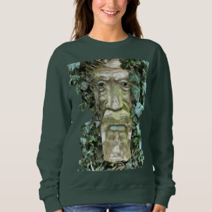 Camiseta O Pagan Celtic Green Man Com Folhas De Ivy