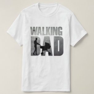 Camiseta O Pai Andando - Presente Novo papai Engraçado
