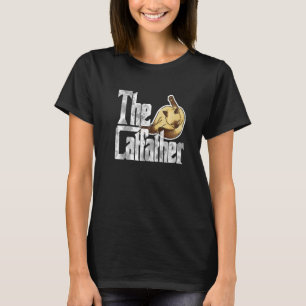 Camiseta O Pai Catão Pai Máfia Sussurra Pai Masculino