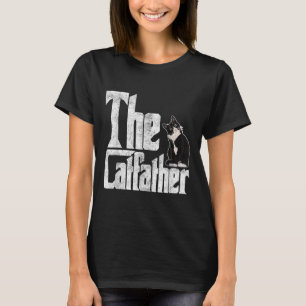 Camiseta O Pai Catão Pai Máfia Sussurra Pai Masculino