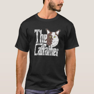 Camiseta O Pai Catão Pai Máfia Sussurra Pai Masculino