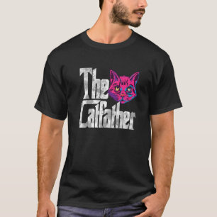 Camiseta O Pai Catão Pai Máfia Sussurra Pai Masculino
