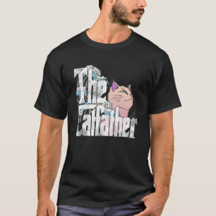 Camiseta O Pai Catão Pai Máfia Sussurra Pai Masculino