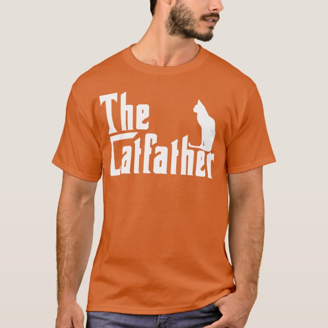 Camiseta O Pai Catdad do Pai Natal (Frente)