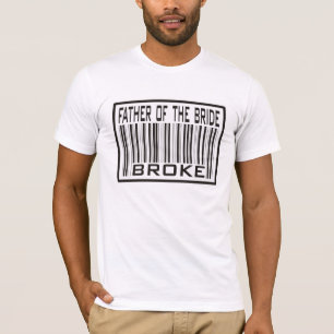 Camiseta O pai da noiva quebrou