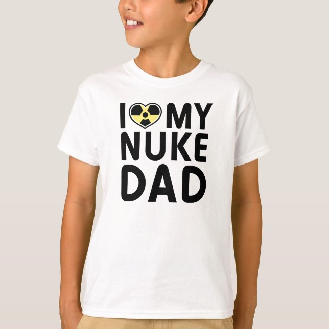 Camiseta O pai das armas nucleares caçoa o T (Frente)