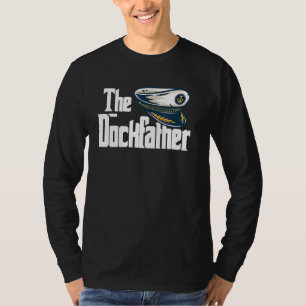 Camiseta O Pai de Barcos de Pesca Barco do Dockdad