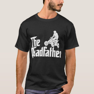 Camiseta O Pai de Quad Bike do Quaddad Funny ATV Fathe