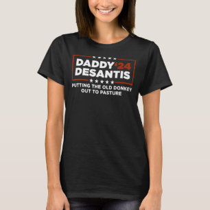Camiseta O pai De Santis 2024 A Levar O Velho Donkey Para