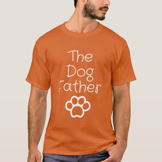 Camiseta O pai do cão (Frente)