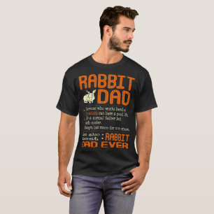 Camiseta O pai do coelho gosta do pai normal muito mais