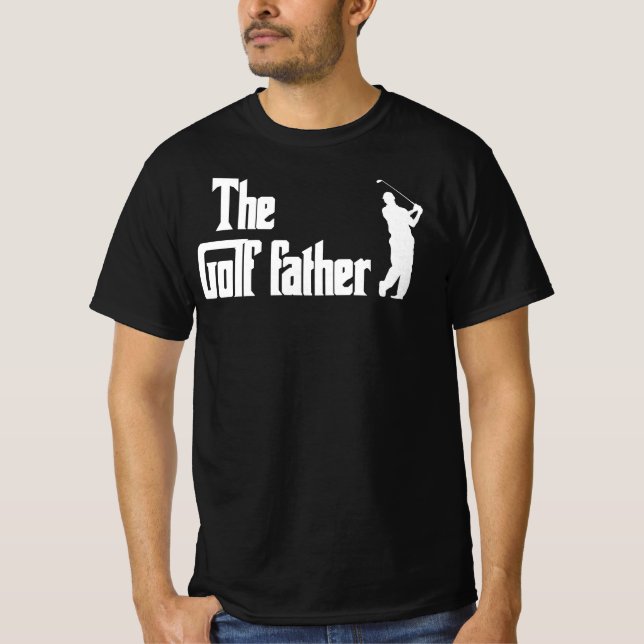 Camiseta O Pai do Golfe - Presente de Pai de Golfe Engraçad (Frente)