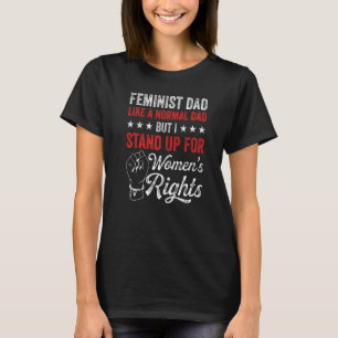 Camiseta O pai do homem é como um pai normal, mas eu defend