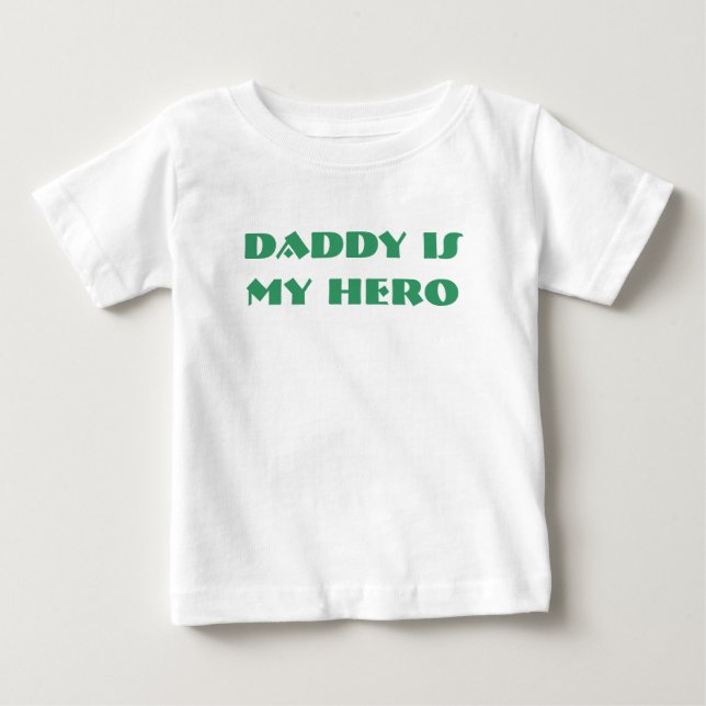 Camiseta O pai é meu HERÓI (Frente)
