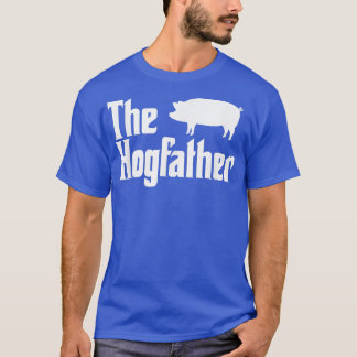 Camiseta O Pai Engraçado Hogdad Pig Papa Piggy Hog Lover