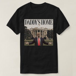 Camiseta O PAI ESTÁ EM CASA Casa Branca de Trump