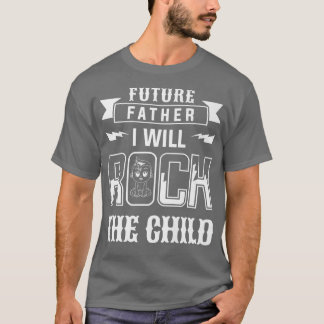 Camiseta O Pai Futuro Eu Vou Balançar A Revelação Do Gênero