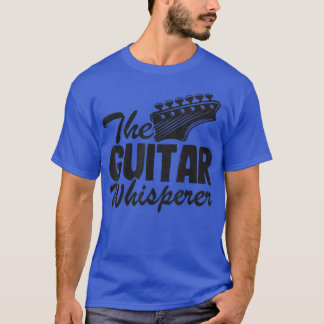 Camiseta O Pai Guitarrista Vintage do Sussuro de Violão, Me