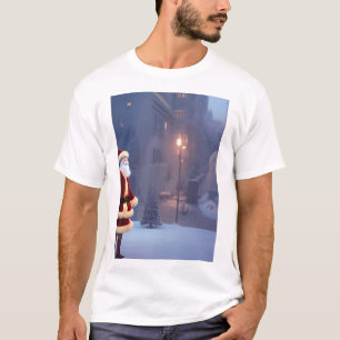 Camiseta O Pai Natal Da Cidade.