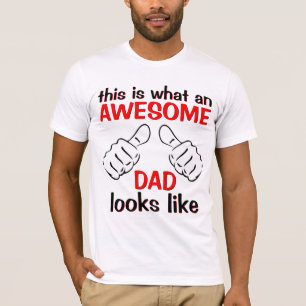 Camiseta O pai o mais fresco dos mundos