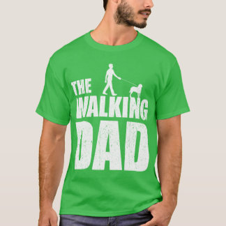Camiseta O pai que passeia Labrador Amigo amante de passear