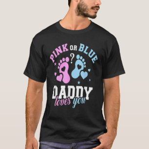 Camiseta O Pai Rosa Ou Azul Reveal Reveal Te Ama