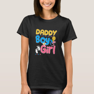 Camiseta O Pai rosa ou azul te ama o melhor Pai de sempre
