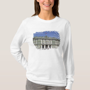 Camiseta O Palácio de inverno, Ruas Petersburgo, Rússia (RF