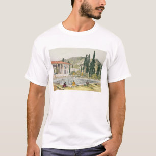 Camiseta O palácio e os jardins de Ashref, Persia, placa 80