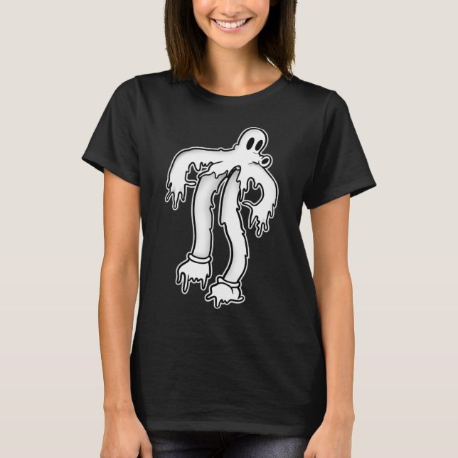 Camiseta O Palhaço Ghost Gothic Melting (Frente)