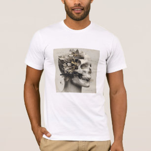 Camiseta O Pálido Póstumo – Arte Gótica Fina