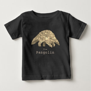 Camiseta O Pangolim Cinto Ameaça O Ativismo Animal Selvage