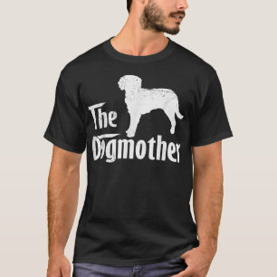 Camiseta O Pão-de-Água Espanhol Dona Cachorro Dia de as mãe