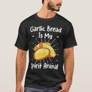 Camiseta O Pão De Alho É Meu Animal Espirituoso